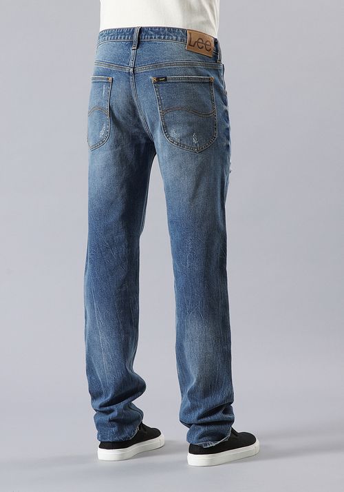 Jeans Hombre Daren Regular Straight Fit Vintage Blue