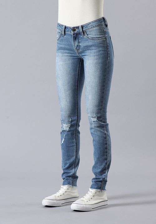 Jeans Mujer Tiro Alto Scarlett High Skinny Fit Light Blue