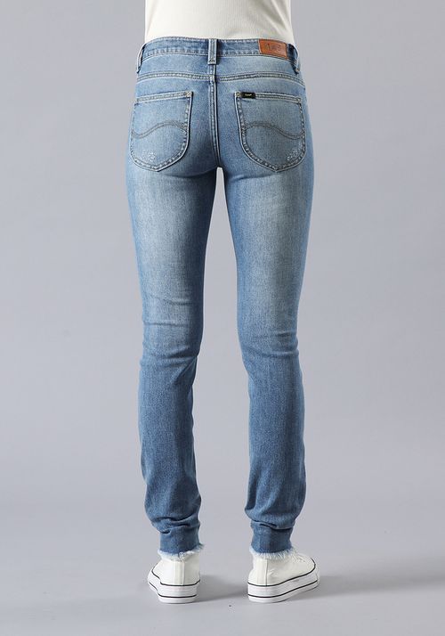 Jeans Mujer Tiro Alto Scarlett High Skinny Fit Light Blue