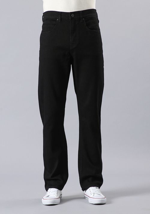 Jeans Hombre Brooklyn Classic Straight Fit Clean Black II