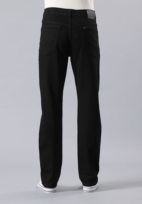 Jeans Hombre Brooklyn Classic Straight Fit Clean Black II