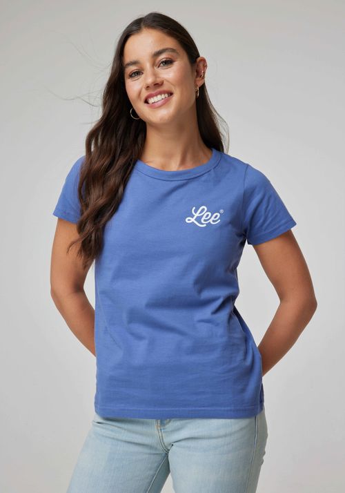 Polera Graphic Beach Tee Surf Blue