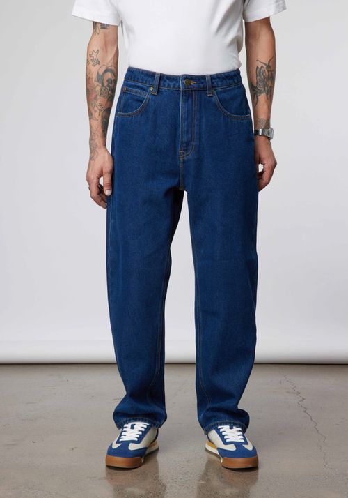 Jeans Lee Asher Loose Straight Fit Dark Indigo