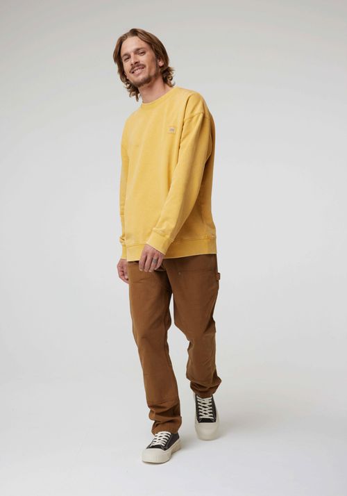 Pantalon Lee Double Knee Carpenter Café