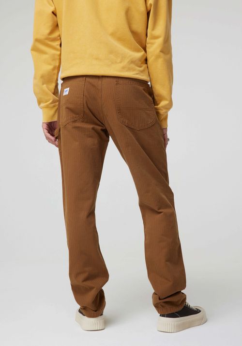 Pantalon Lee Double Knee Carpenter Café