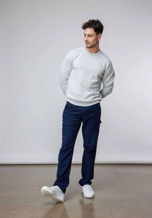 Sweater Lee Clean True Sharp Grey Mele