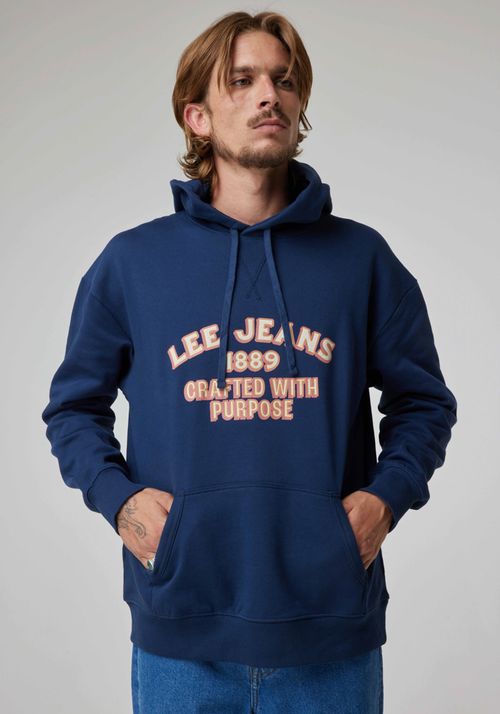 Poleron Lee Hoodie Navy